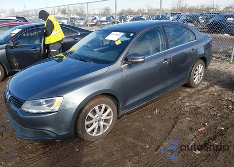 2013 Volkswagen Jetta Se из США, поврежденный, VIN 3VWDP7AJ6DM350276
